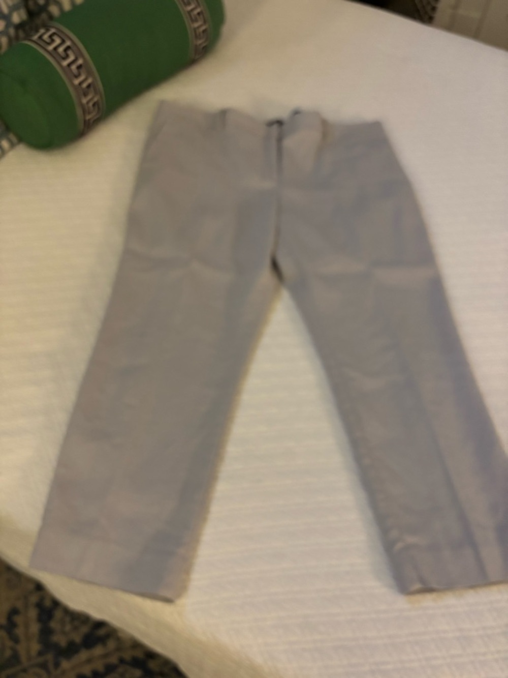 Ann Taylor Light Gray Chinos
